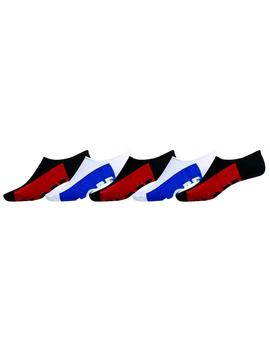 INVISIBLE SOCK 5 PACK - Black/White