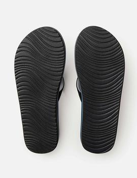 Chanclas RIP CURL RIPPER OPEN TOE  - Black/Grey/Blue