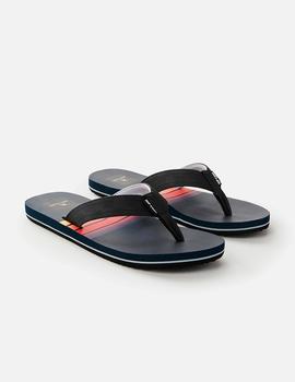 Chanclas RIP CURL RIPPER OPEN TOE  - Grey Blue