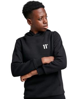 Sudadera Eleven Degrees Capucha JR CORE SMALL LOGO - Black