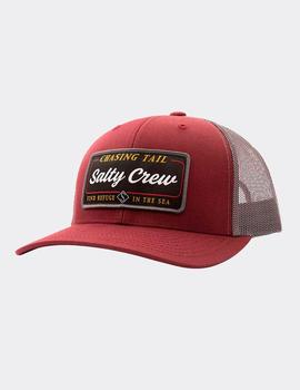 Gorra SALTY CREW MARINA RETRO TRUCKER - Burgundy Grey