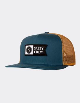 Gorra SALTY CREW ALPHA TWILL TRUCKER - Indigo Gold