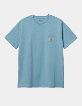 Camiseta CARHARTT POCKET - Frosted Blue Heather
