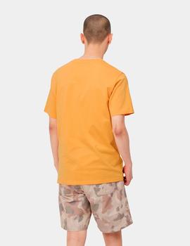 Camiseta CARHARTT POCKET - Pale Orange