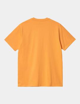 Camiseta CARHARTT POCKET - Pale Orange