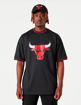 Camiseta NEW ERA TEAM LOGO OVERSIZED BULLS - Black