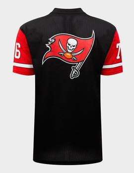 Camiseta NEW ERA MESH TEAM LOGO OVESIZED BUCCANEERS - Blac