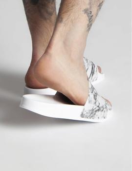 Chanclas SIKSILK ROMA SLIDES - WHITE MARBLE
