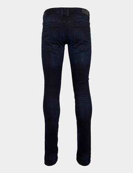Pantalón BLEND CIRRUS FIT - Black/Blue