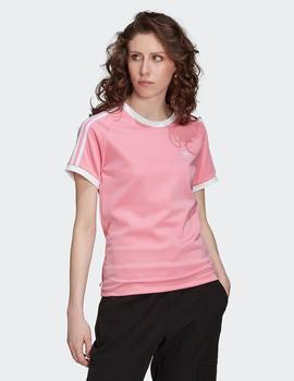 Camiseta W´SLIM 3 STRIPES - Rosa