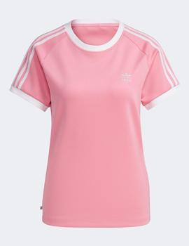 Camiseta W´SLIM 3 STRIPES - Rosa