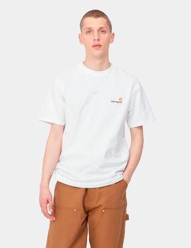 Camiseta CARHARTT AMERICAN SCRIPT - White