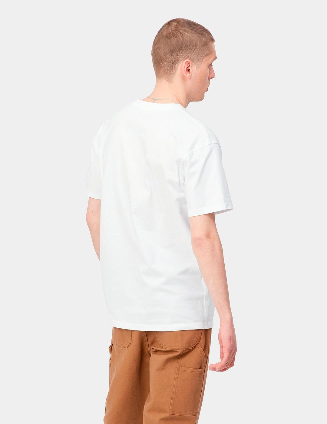Camiseta CARHARTT AMERICAN SCRIPT - White