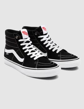 Zapatillas VANS SKATE SK8-HI-Black/White