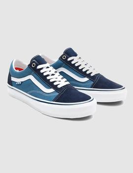 Zapatillas VANS SKATE OLD SKOOL-Navy/White