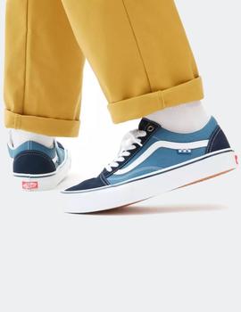 Zapatillas VANS SKATE OLD SKOOL-Navy/White