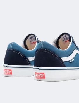 Zapatillas VANS SKATE OLD SKOOL-Navy/White