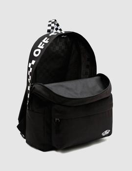 Mochila VANS W´STREET SPORT REAL-Black/White
