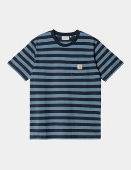 Camiseta CARHARTT MERRICK POCKET - Dark Navy / Storm Blue