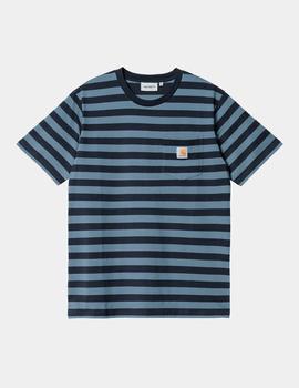 Camiseta CARHARTT MERRICK POCKET - Dark Navy / Storm Blue