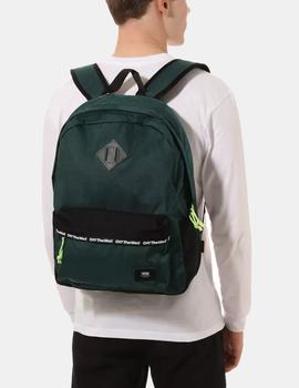 Mochila Vans OLD SKOOL PLUS II - Trekking green