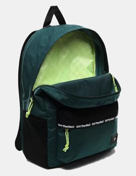 Mochila Vans OLD SKOOL PLUS II - Trekking green