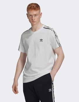 Camiseta ADIDAS CAMO 3 STRIPES - Blanco