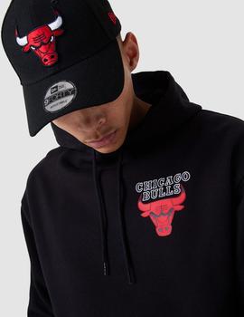 Sudadera Capucha NEW ERA OVERSIZED BULLS - Black