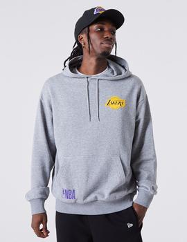 Sudadera Capucha NEW ERA OVERSIZED LAKERS - Grey Heather