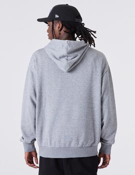 Sudadera Capucha NEW ERA OVERSIZED LAKERS - Grey Heather