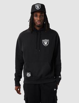 Sudadera Capucha NEW ERA OVERSIZED RAIDERS - Black