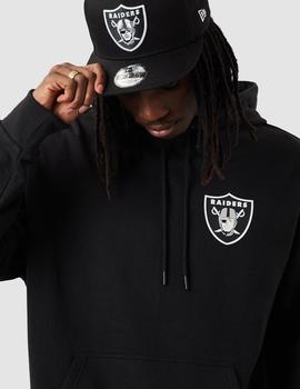 Sudadera Capucha NEW ERA OVERSIZED RAIDERS - Black