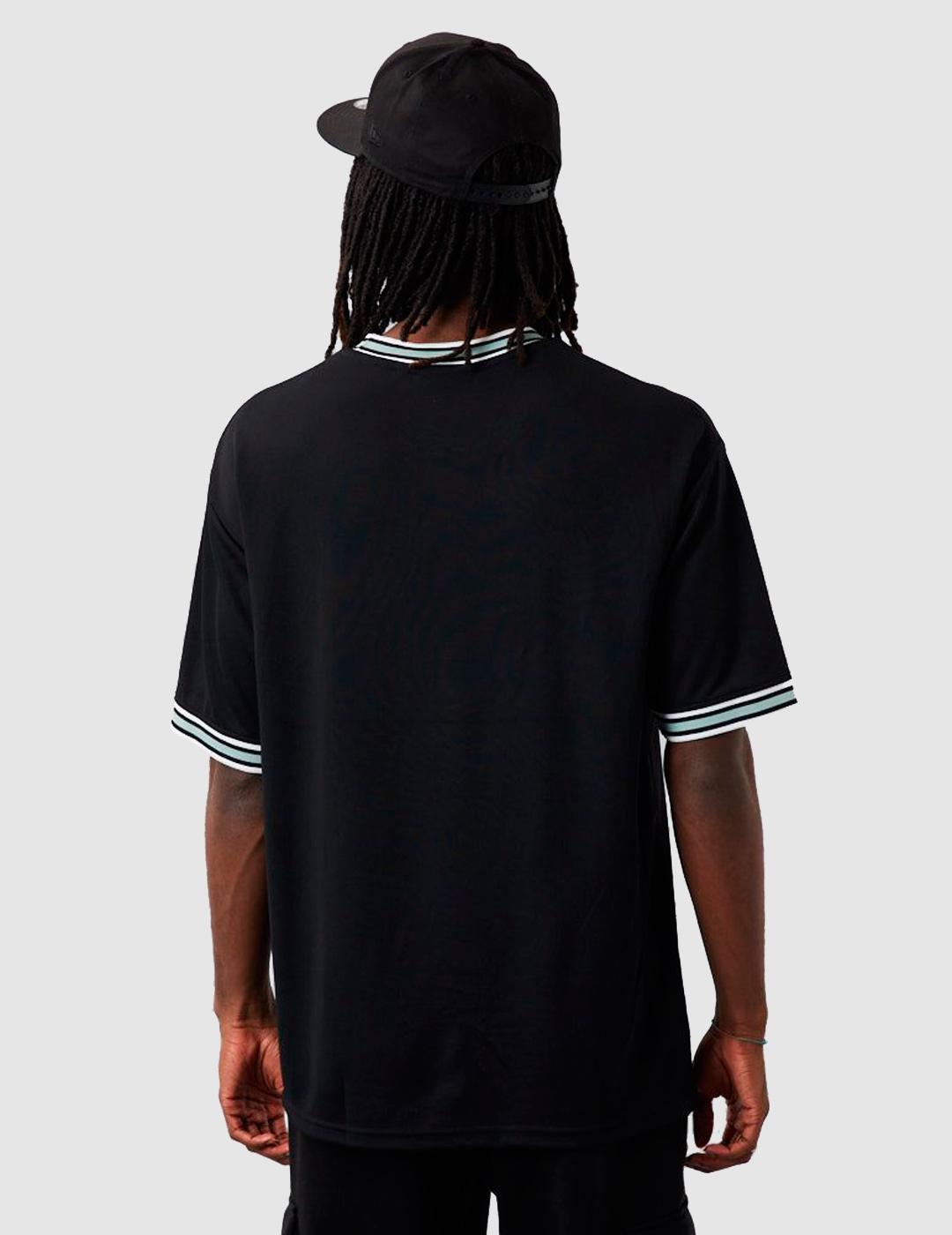 Camiseta NEW ERA TEAM LOGO OVERSIZED RAIDERS - Black