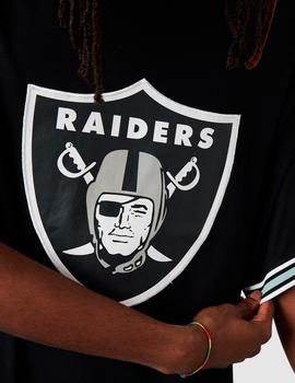 Camiseta NEW ERA TEAM LOGO OVERSIZED RAIDERS - Black