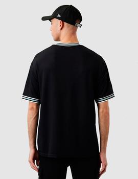 Camiseta NEW ERA TEAM LOGO OVERSIZED NETS - Black