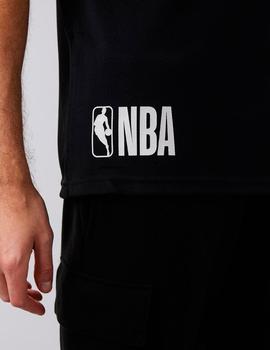 Camiseta NEW ERA TEAM LOGO OVERSIZED NETS - Black