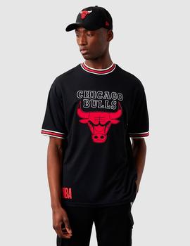 Camiseta NEW ERA TEAM LOGO OVERSIZED BULLS - Black