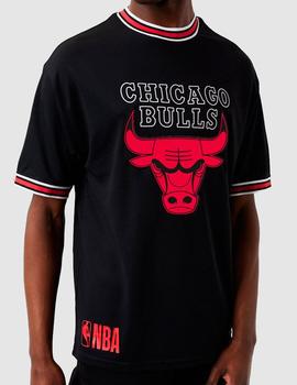 Camiseta NEW ERA TEAM LOGO OVERSIZED BULLS - Black