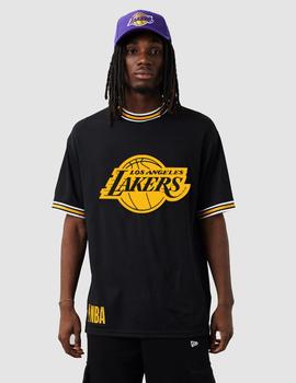 Camiseta NEW ERA TEAM LOGO OVERSIZED LAKERS - Black