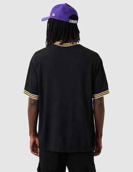 Camiseta NEW ERA TEAM LOGO OVERSIZED LAKERS - Black