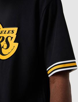 Camiseta NEW ERA TEAM LOGO OVERSIZED LAKERS - Black