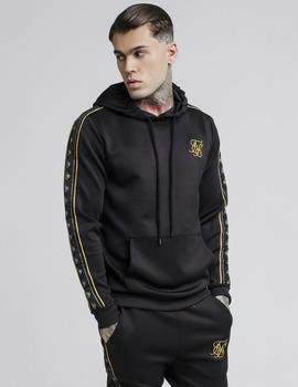 Chaqueta OVERHEAD TAPED HOODIE - BLACK GOLD