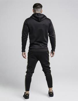 Chaqueta OVERHEAD TAPED HOODIE - BLACK GOLD