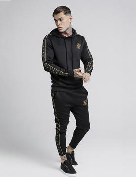 Chaqueta OVERHEAD TAPED HOODIE - BLACK GOLD