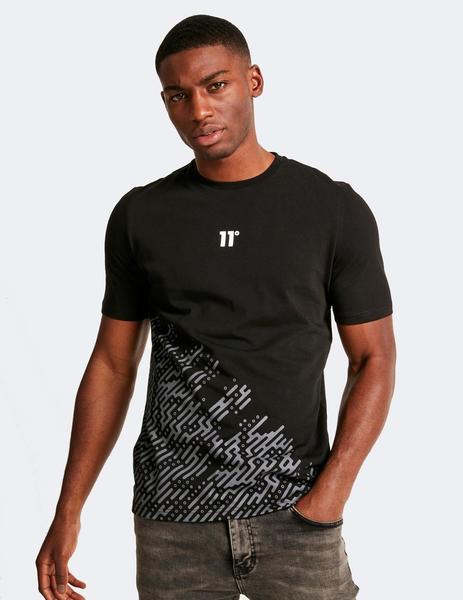 ELEVEN DEGREES CIRCUIT PRINT - Black