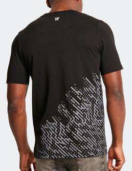 Camiseta ELEVEN DEGREES PLACEMENT CIRCUIT PRINT - Black