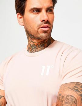 Camiseta ELEVEN DEGREES CORE MUSCLE FIT - Putty Pink