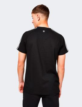 Camiseta ELEVEN DEGREES OVERSIZED TAPED - Negro