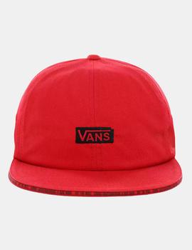 Gorra VANS X BAKER JOCKEY - Racing red