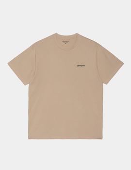 Camiseta CARHARTT WIP SCRIPT EMBROIDERY - Wall / Black